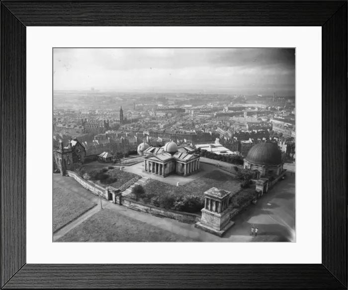 Framed Print : Edinburgh. September 1952: Edinburgh looking north west Framed Print : Edinburgh. September 1952: Edinburgh looking north west