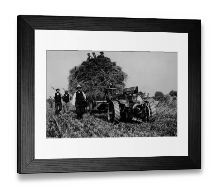 Framed Print : Harvest By Motor Framed Print : Harvest By Motor