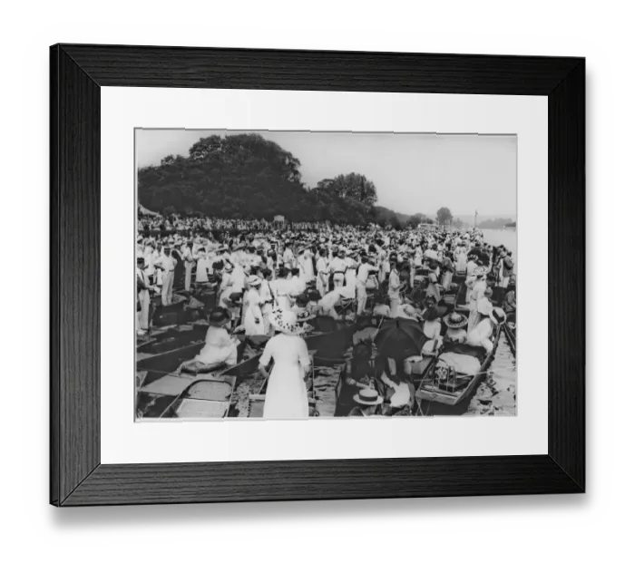 Framed Print : Crowded River Framed Print : Crowded River
