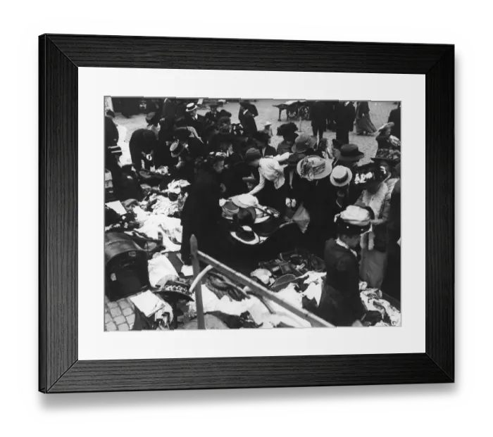 Framed Print : Jumble Sale