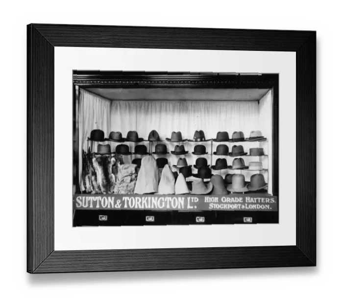 Framed Print : Finished Hats Framed Print : Finished Hats