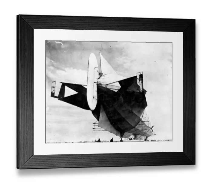 Framed Print : The Zeppelin Framed Print : The Zeppelin