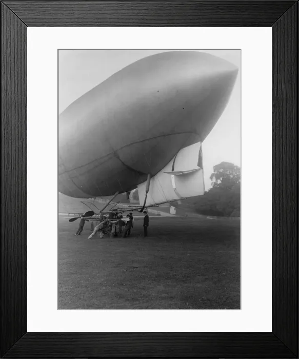 Framed Print : Willows Airship Framed Print : Willows Airship