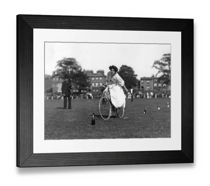 Framed Print : Bicycle Gymkhana Framed Print : Bicycle Gymkhana