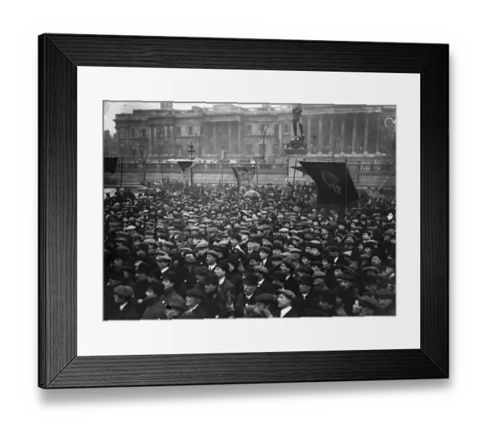 Framed Print : Workers Protest Framed Print : Workers Protest