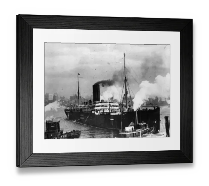 Framed Print : Peace Ship