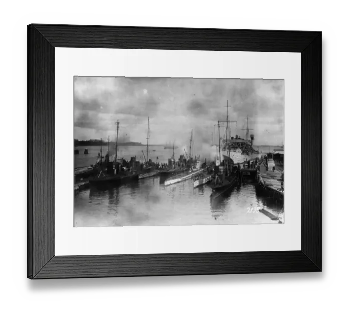Framed Print : German Fleet