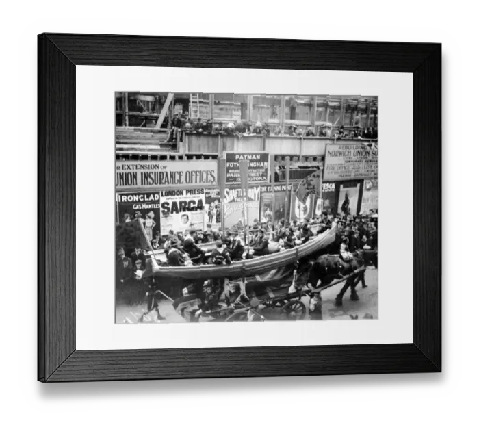 Framed Print : Parading Sea Scouts Framed Print : Parading Sea Scouts