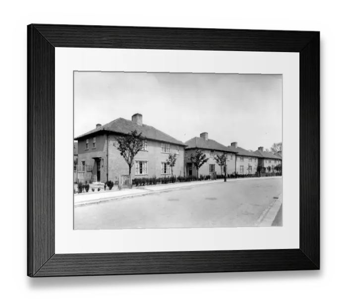 Framed Print : Barnes Estate Framed Print : Barnes Estate