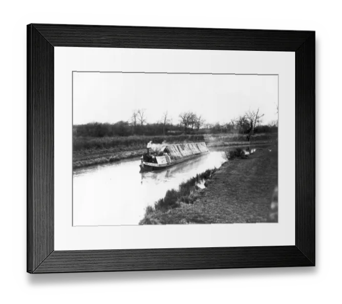 Framed Print : Canal Barge Framed Print : Canal Barge