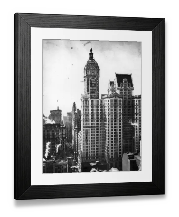 Framed Print : Singer Building Framed Print : Singer Building