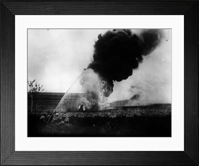Framed Print : Flame Thrower Framed Print : Flame Thrower
