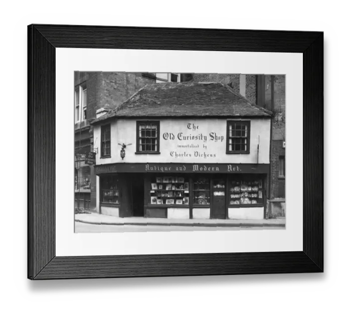 Framed Print : Famous Shop Framed Print : Famous Shop