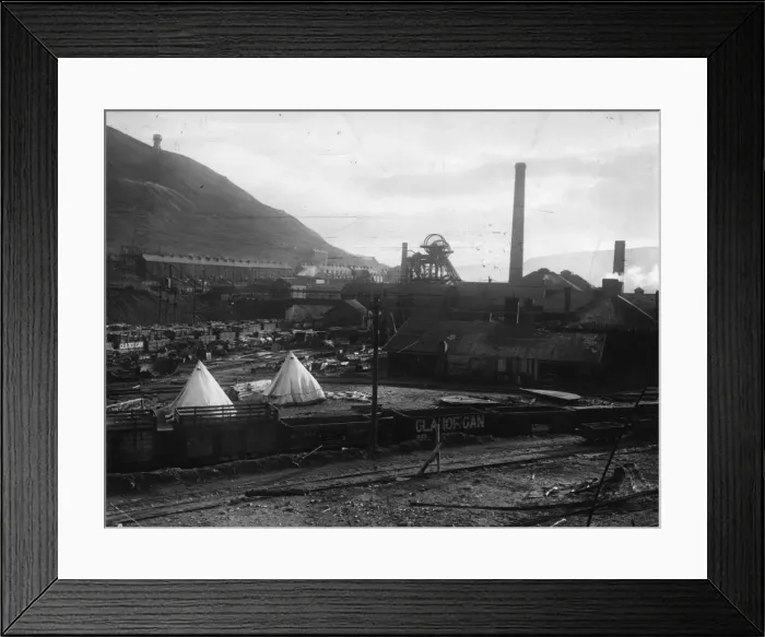 Framed Print : Army At Tonypandy Framed Print : Army At Tonypandy
