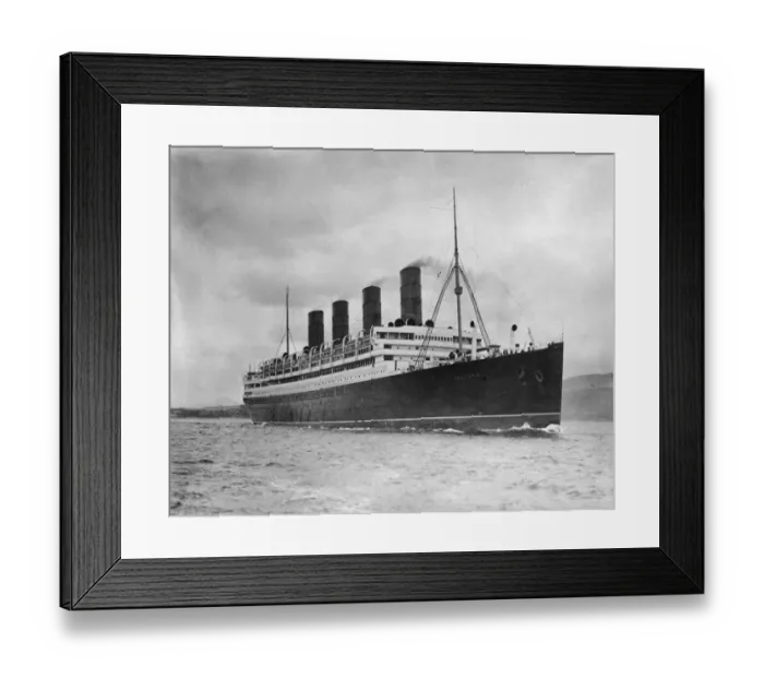 Framed Print : SS Aquitania Framed Print : SS Aquitania