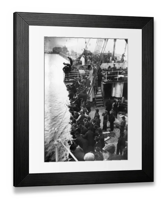 Framed Print : Emigrant Ship Framed Print : Emigrant Ship