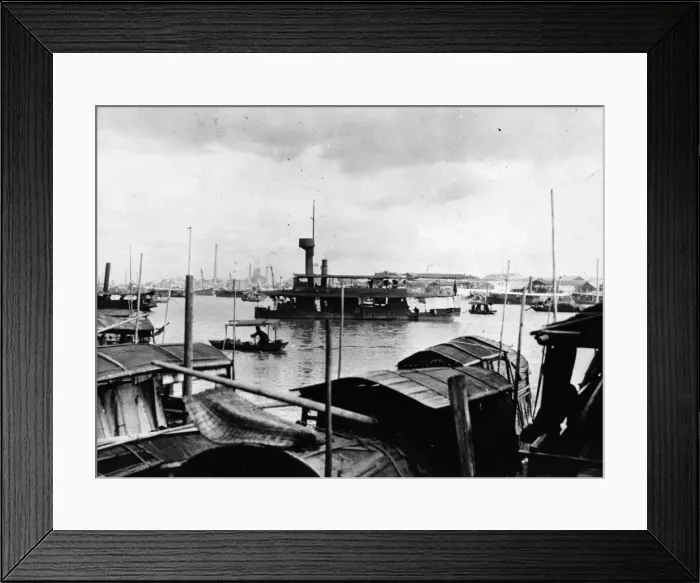 Framed Print : Canton Harbour