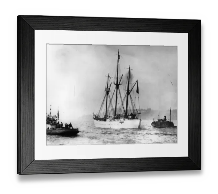 Framed Print : Lost Ship Returns Framed Print : Lost Ship Returns