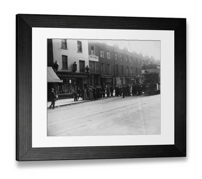 Framed Print : Holiday Crowds Framed Print : Holiday Crowds