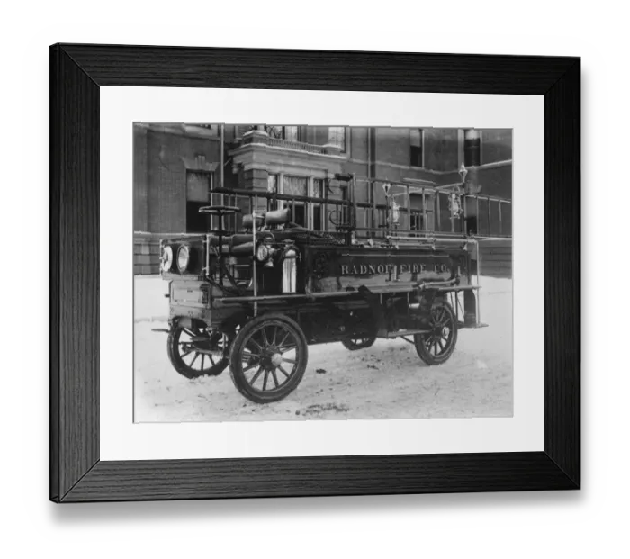 Framed Print : Ladder Truck Framed Print : Ladder Truck
