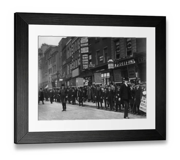 Framed Print : Sandwichmen Framed Print : Sandwichmen