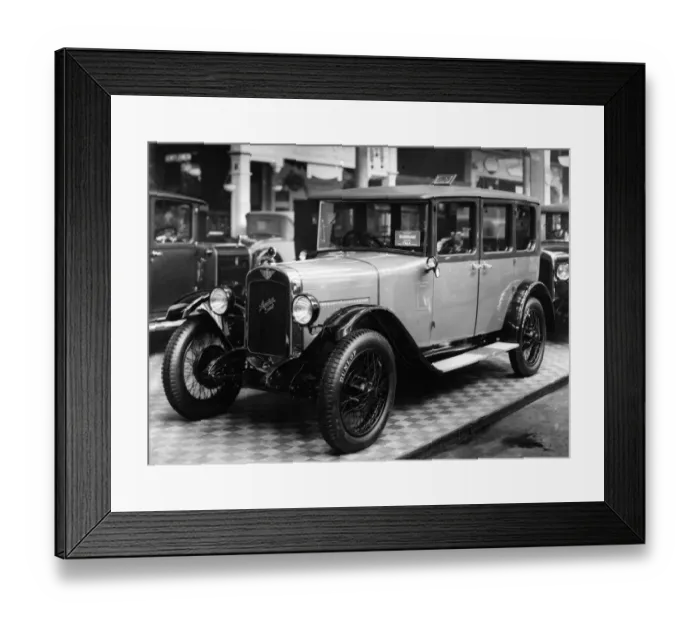 Framed Print : Austin 16. circa 1928: The Austin 16 at the Motor Show Framed Print : Austin 16. circa 1928: The Austin 16 at the Motor Show