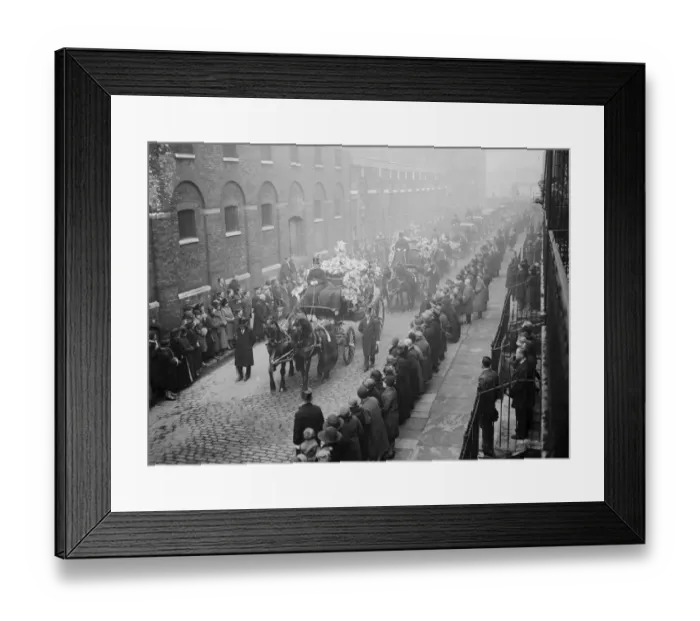 Framed Print : London Funeral Framed Print : London Funeral