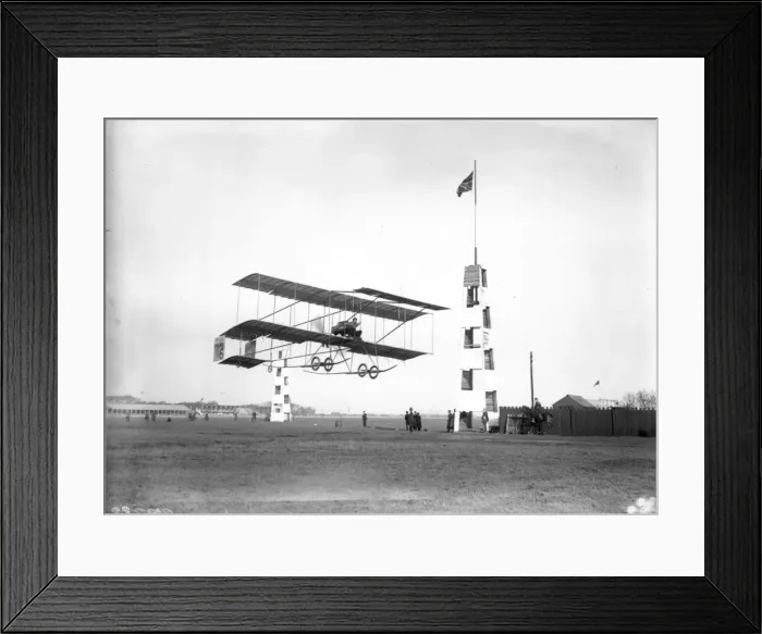 Framed Print : Flying Farman