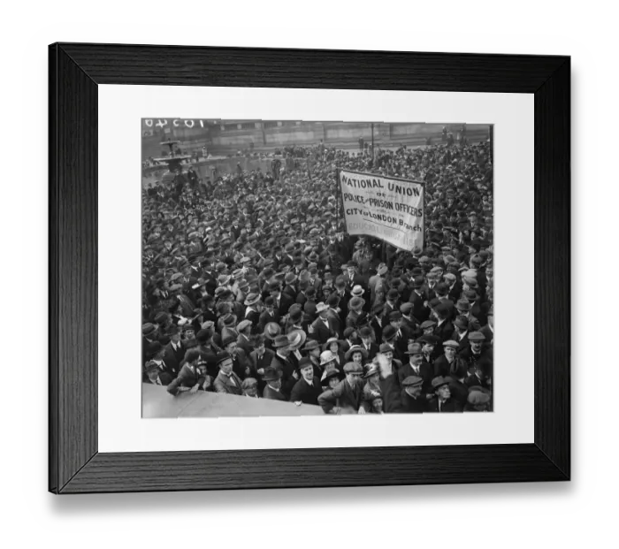Framed Print : Police Union Framed Print : Police Union