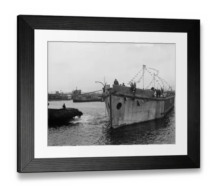 Framed Print : Concrete Ship Framed Print : Concrete Ship