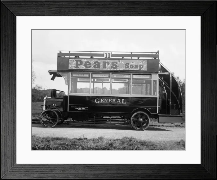Framed Print : Double-Decker Framed Print : Double-Decker