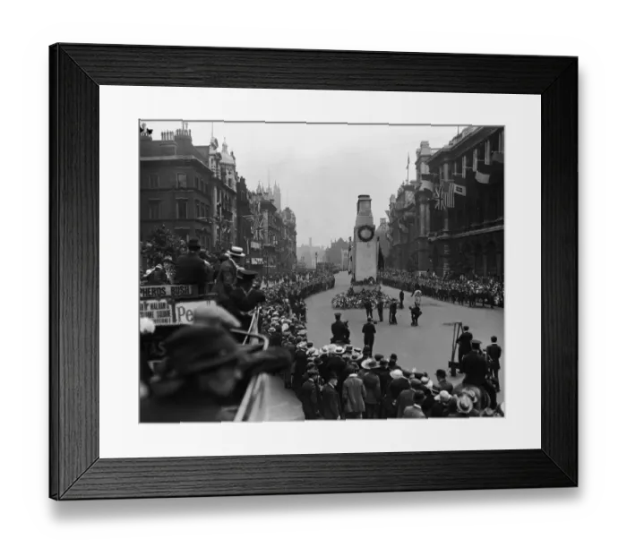 Framed Print : Cenotaph Service Framed Print : Cenotaph Service