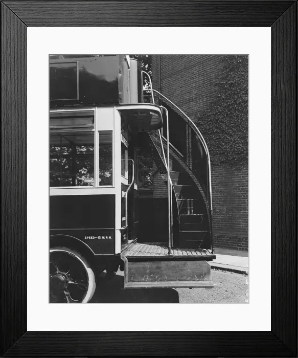 Framed Print : Double-Decker Framed Print : Double-Decker