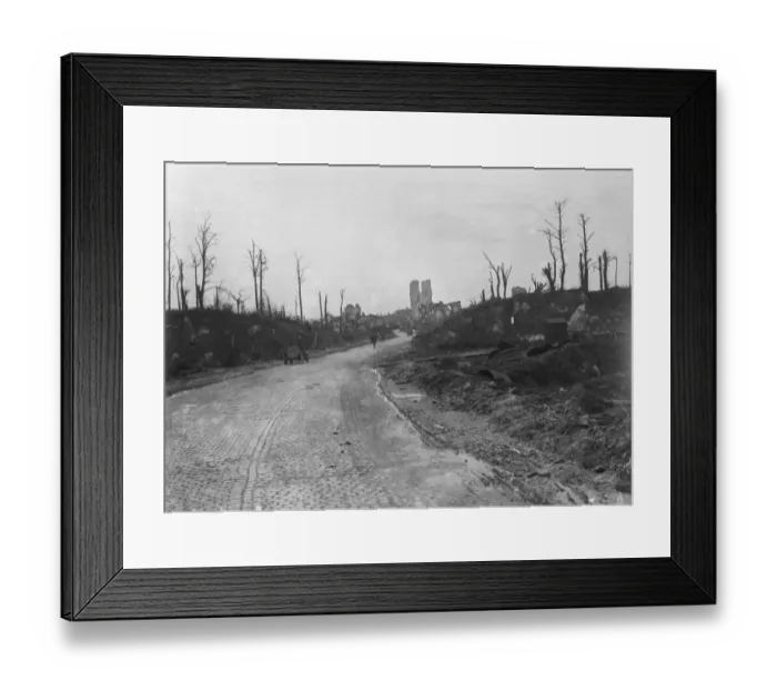 Framed Print : The Ruins Of Ypres Framed Print : The Ruins Of Ypres