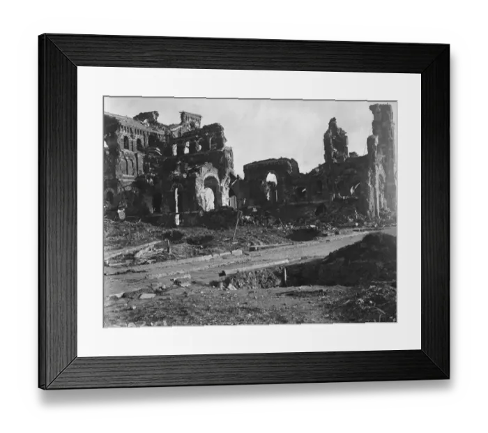 Framed Print : Albert Ruins Framed Print : Albert Ruins