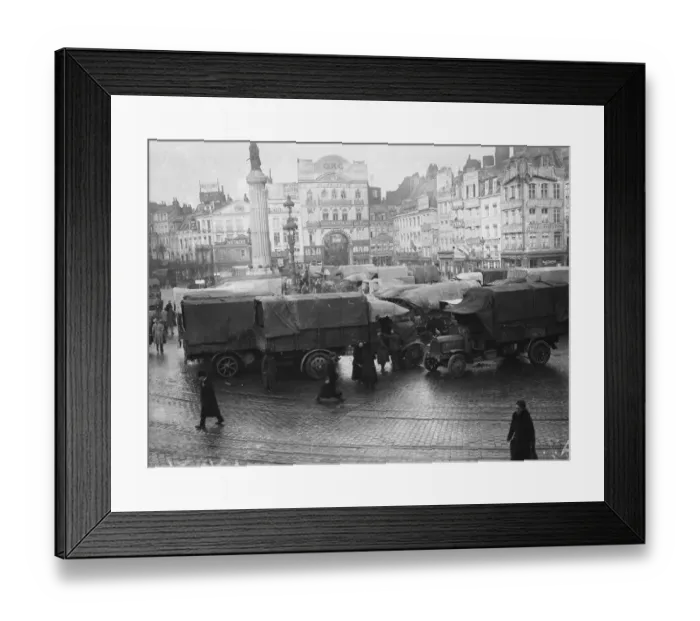Framed Print : Allied Trucks Framed Print : Allied Trucks
