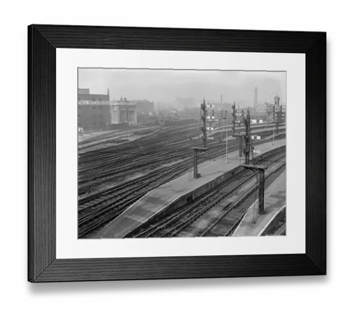 Framed Print : Deserted Railroad Framed Print : Deserted Railroad