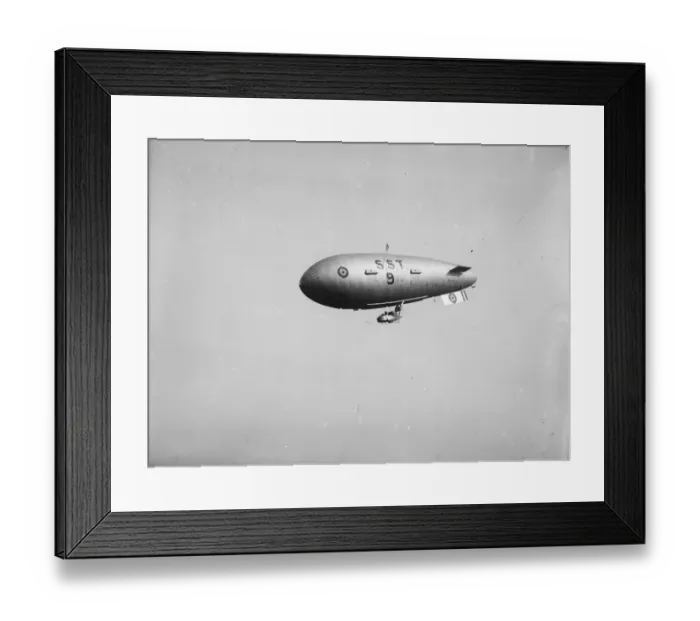 Framed Print : Airship In Flight Framed Print : Airship In Flight
