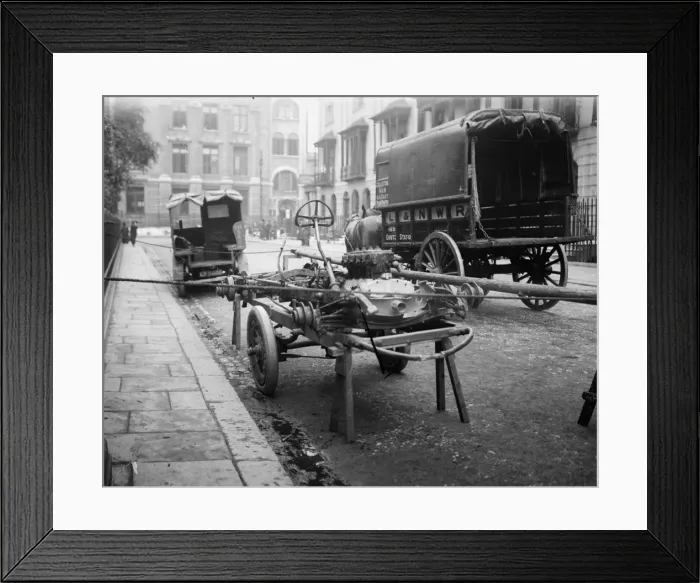 Framed Print : Transport Destroyed Framed Print : Transport Destroyed