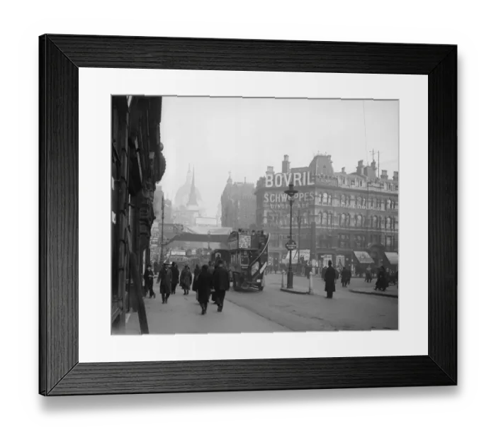 Framed Print : Ludgate Circus