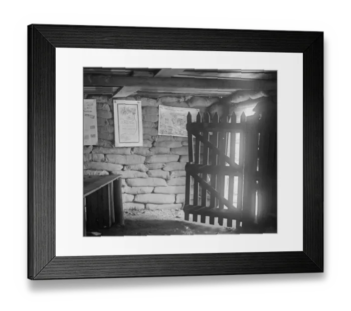 Framed Print : Shelter Interior Framed Print : Shelter Interior