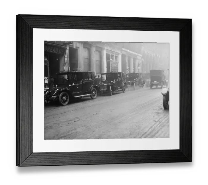 Framed Print : Austin Cabs Framed Print : Austin Cabs