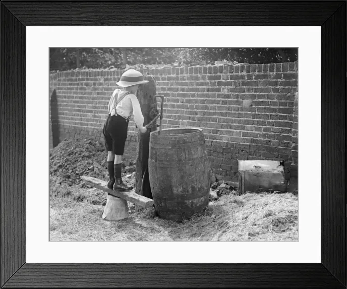 Framed Print : Pumping Water Framed Print : Pumping Water