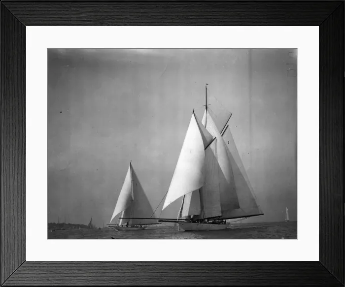 Framed Print : Big Yacht Race Framed Print : Big Yacht Race