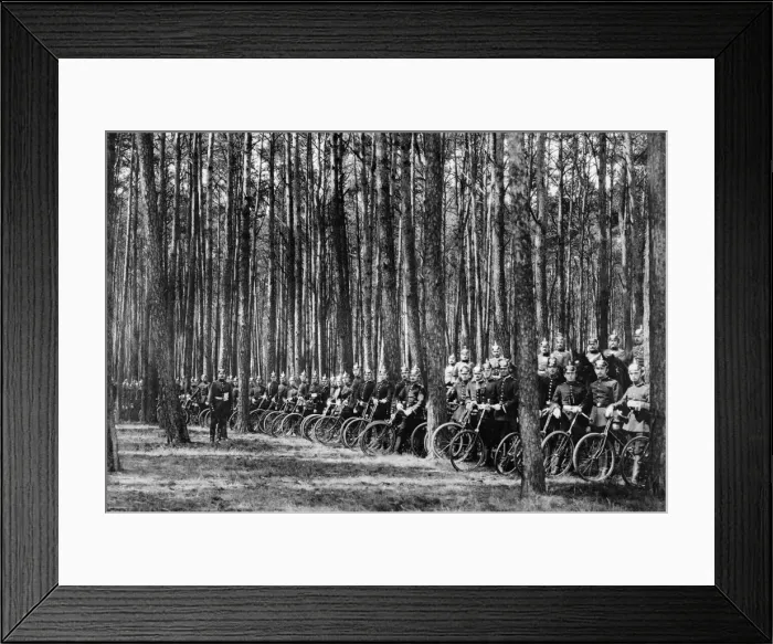 Framed Print : German Cycle Corps Framed Print : German Cycle Corps
