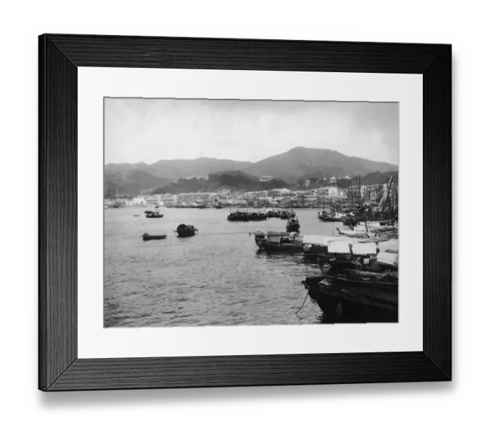 Framed Print : Hong Kong Harbour Framed Print : Hong Kong Harbour