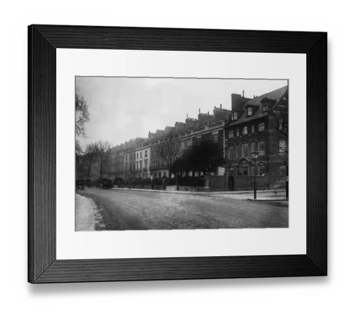 Framed Print : Terraced Street