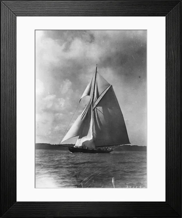 Framed Print : Cowes Yacht Framed Print : Cowes Yacht