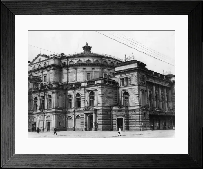 Framed Print : Leningrad Opera House Framed Print : Leningrad Opera House