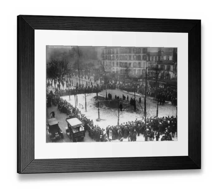 Framed Print : Bomb Crater Framed Print : Bomb Crater